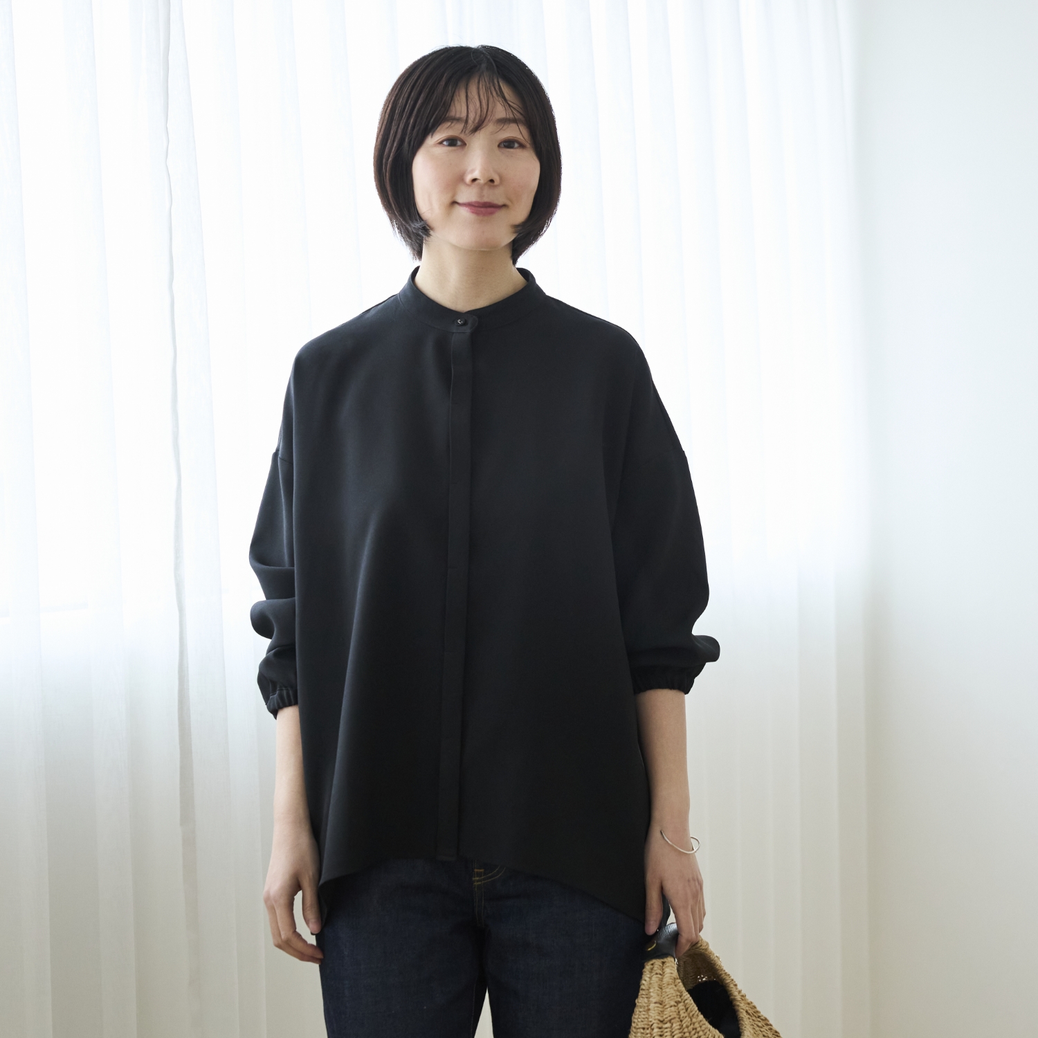 Kilka/アイロンいらずの速乾ブラウス